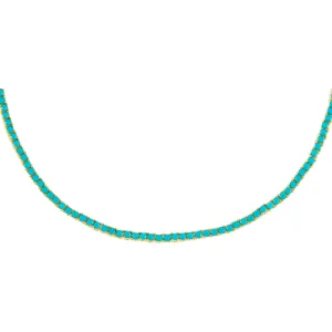 Turquoise Tennis Choker