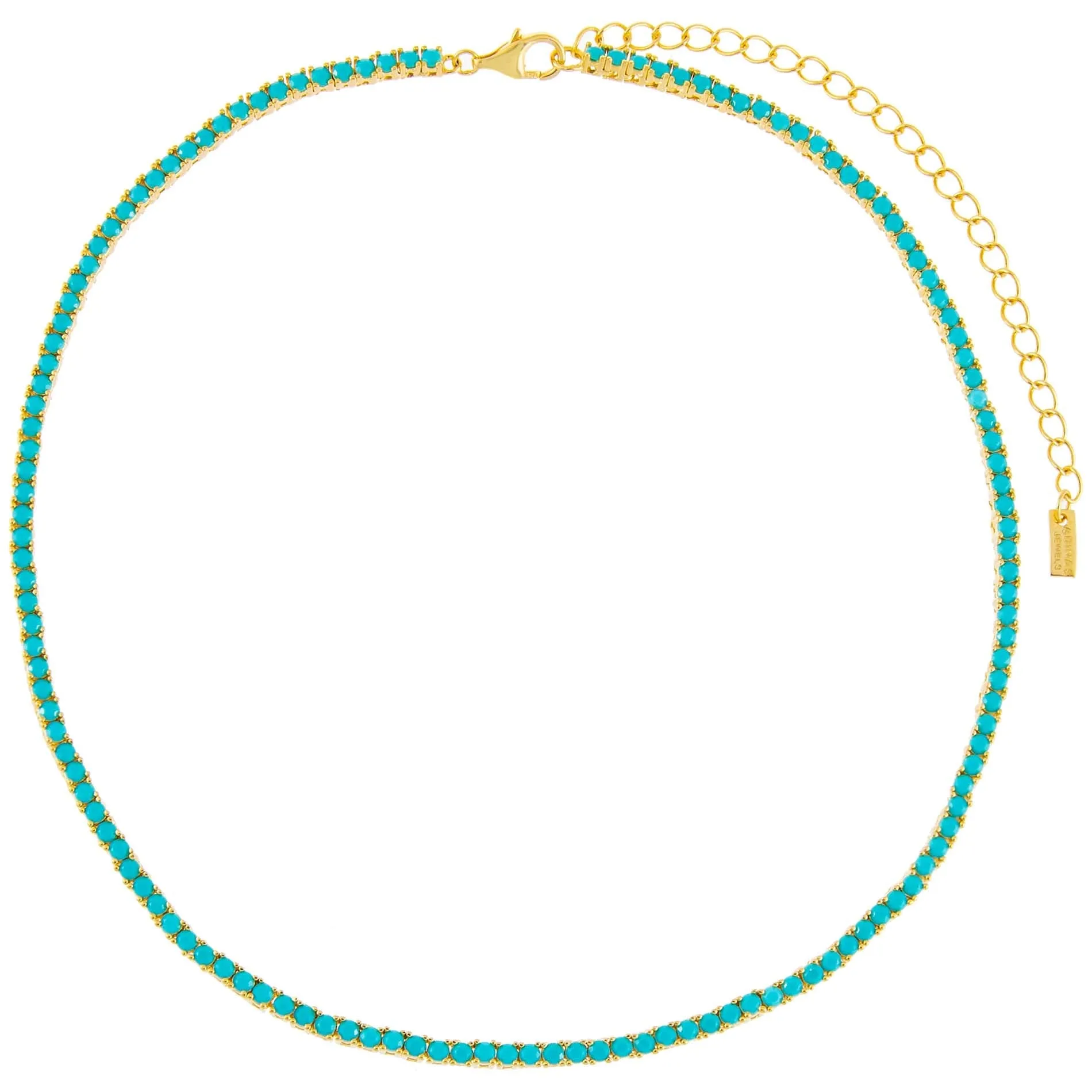 Turquoise Tennis Choker
