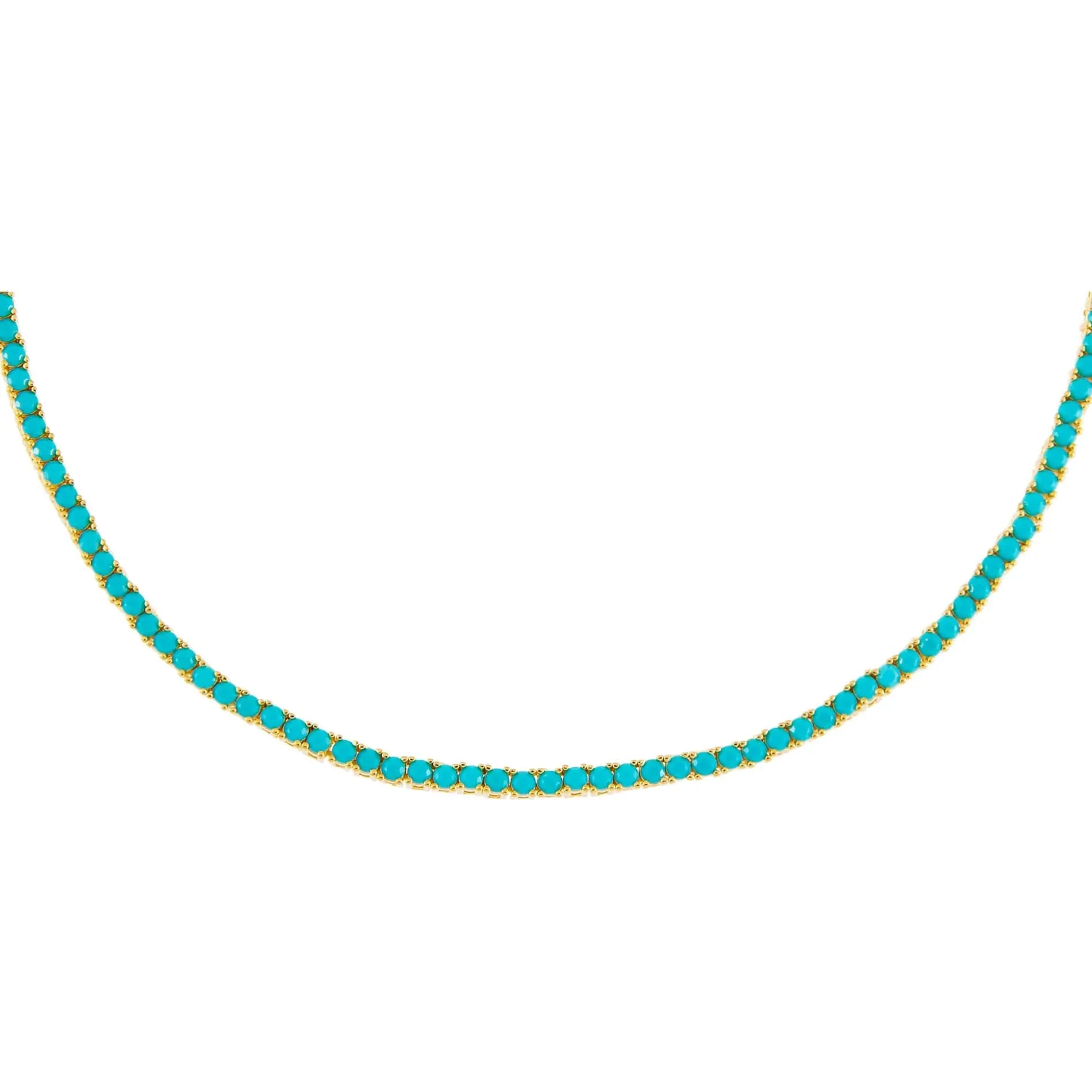 Turquoise Tennis Choker