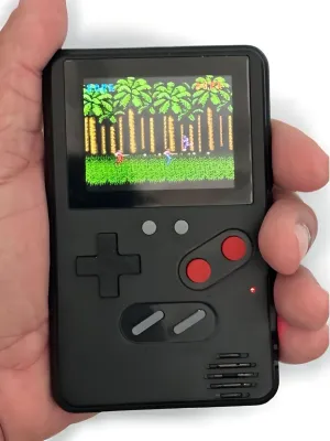 Ultimate Pocket Handheld Arcade 500 Games Slim Thin Small Travel Party Favor Rechargeable Mini USB