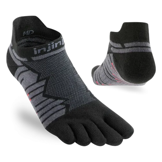 Ultra Run No-Show Toe Socks