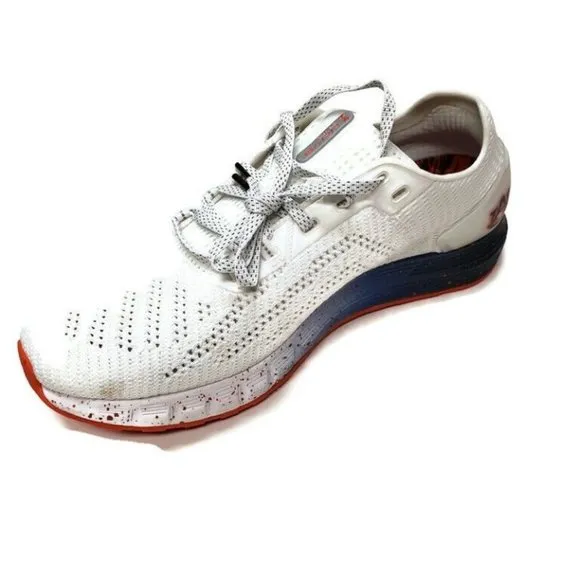 Under Armour HOVR Sonic Auburn Tigers Running Sneakers Shoes White Mens 8.5