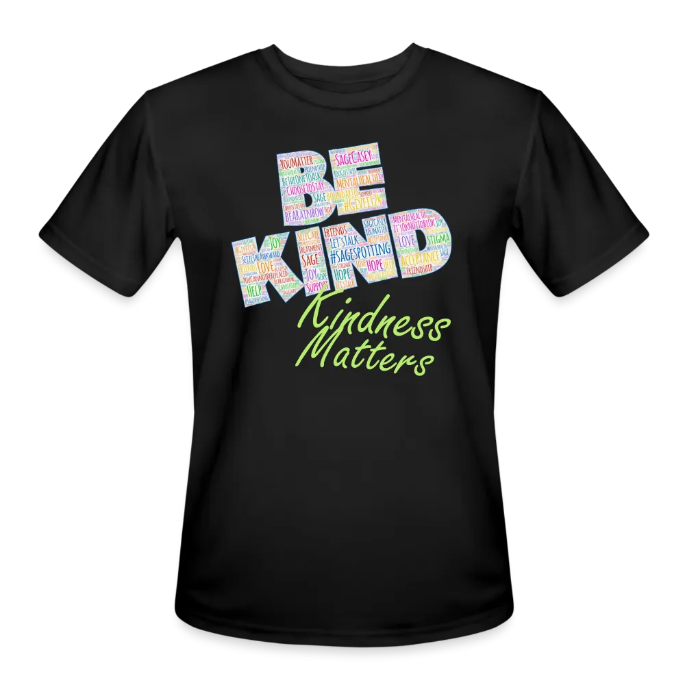 Unisex Athletic T-Shirt - Be Kind (WordCloud)