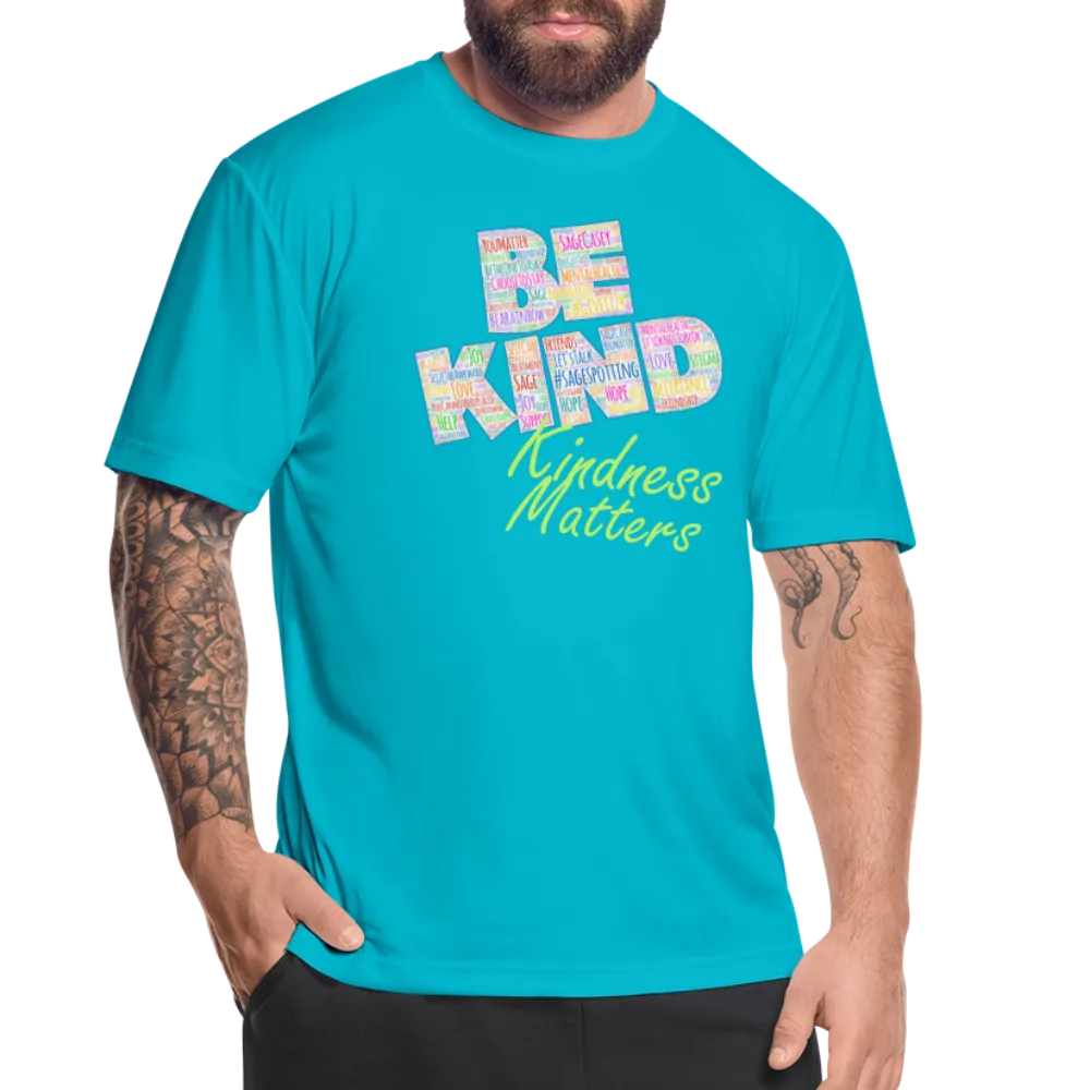 Unisex Athletic T-Shirt - Be Kind (WordCloud)