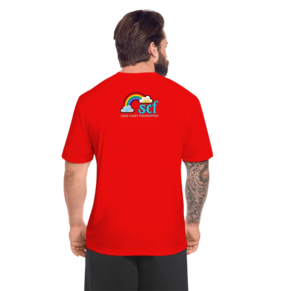 Unisex Athletic T-Shirt - Be Kind (WordCloud)