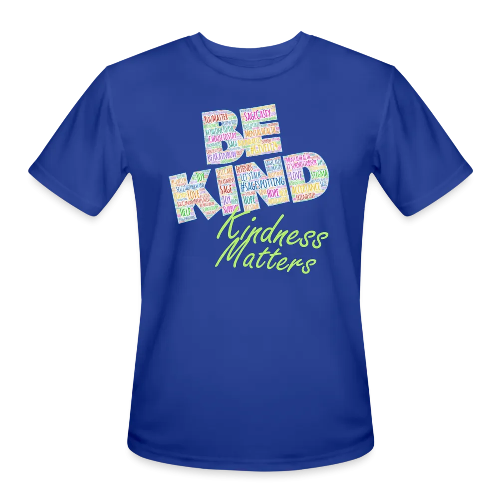 Unisex Athletic T-Shirt - Be Kind (WordCloud)