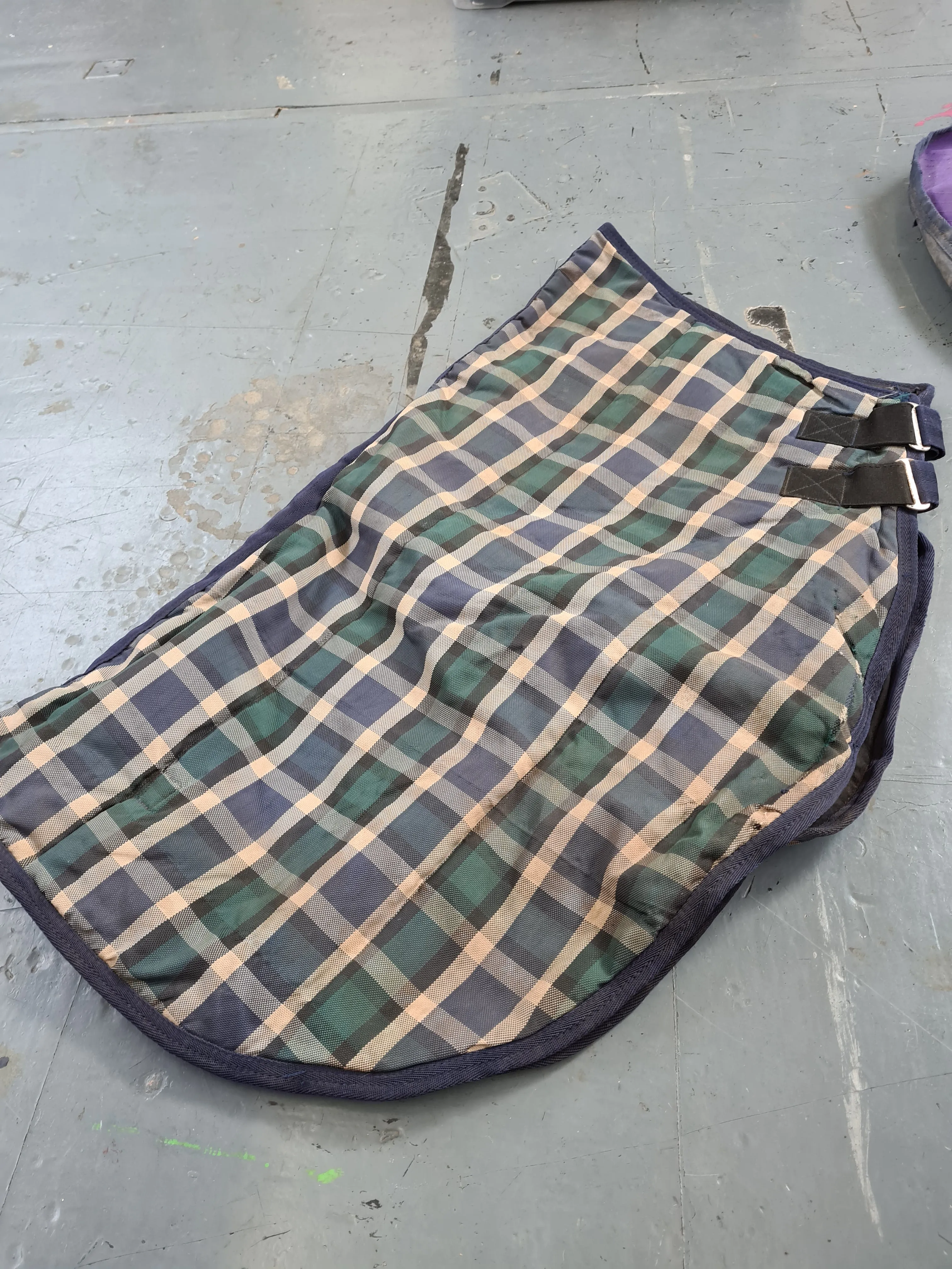 Used gallop cob size check stable neck piece FREE POSTAGE☆