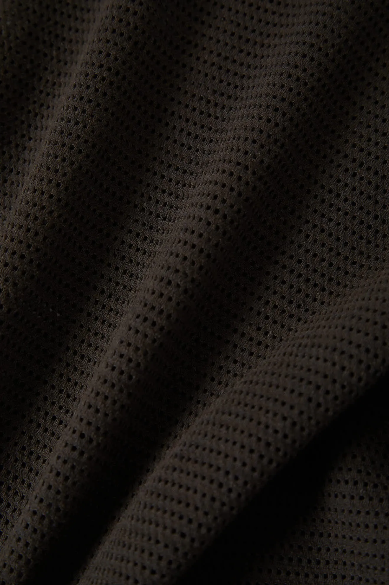 Varsity Football Mesh T-Shirt - Washed Black