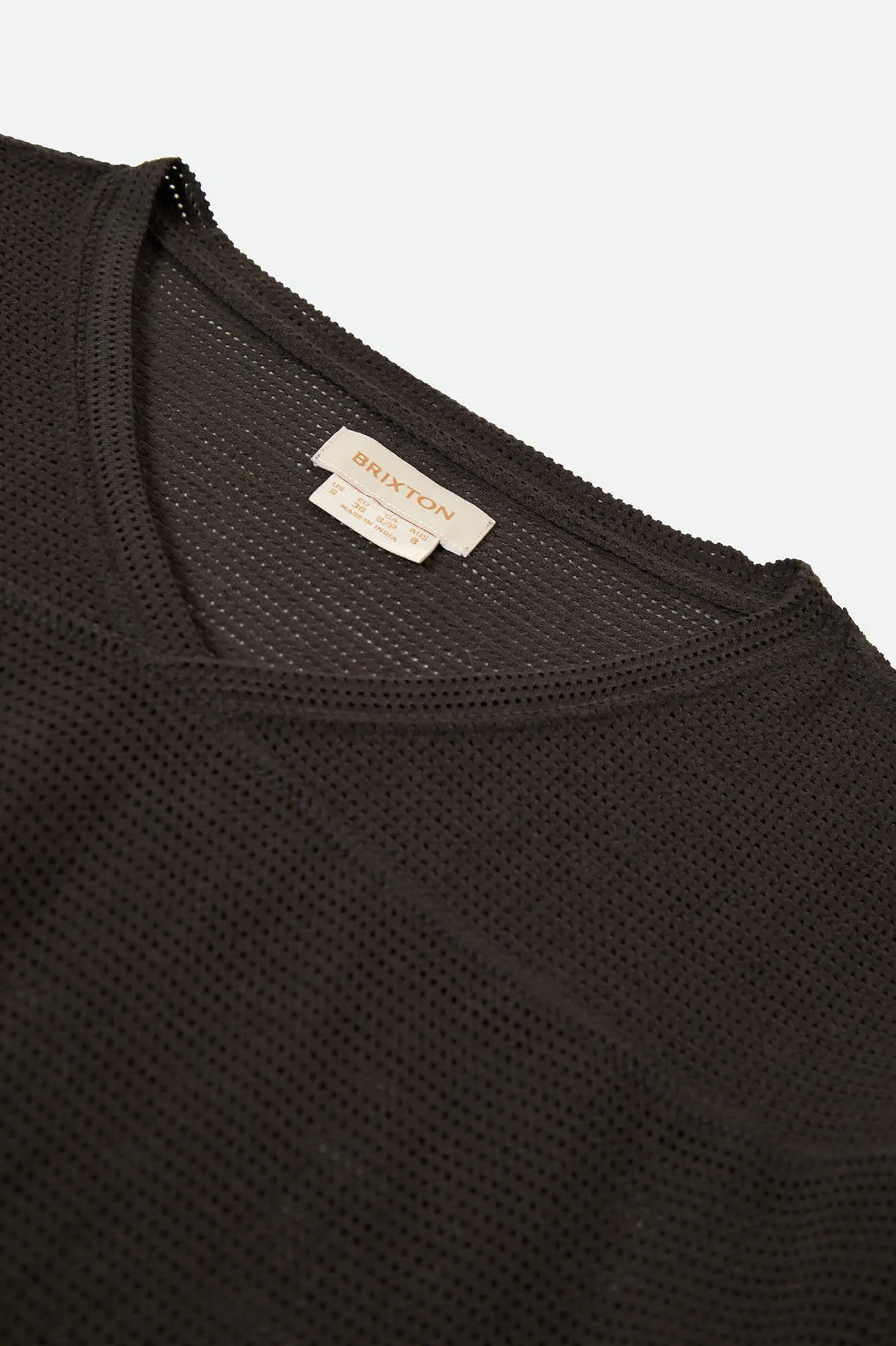 Varsity Football Mesh T-Shirt - Washed Black