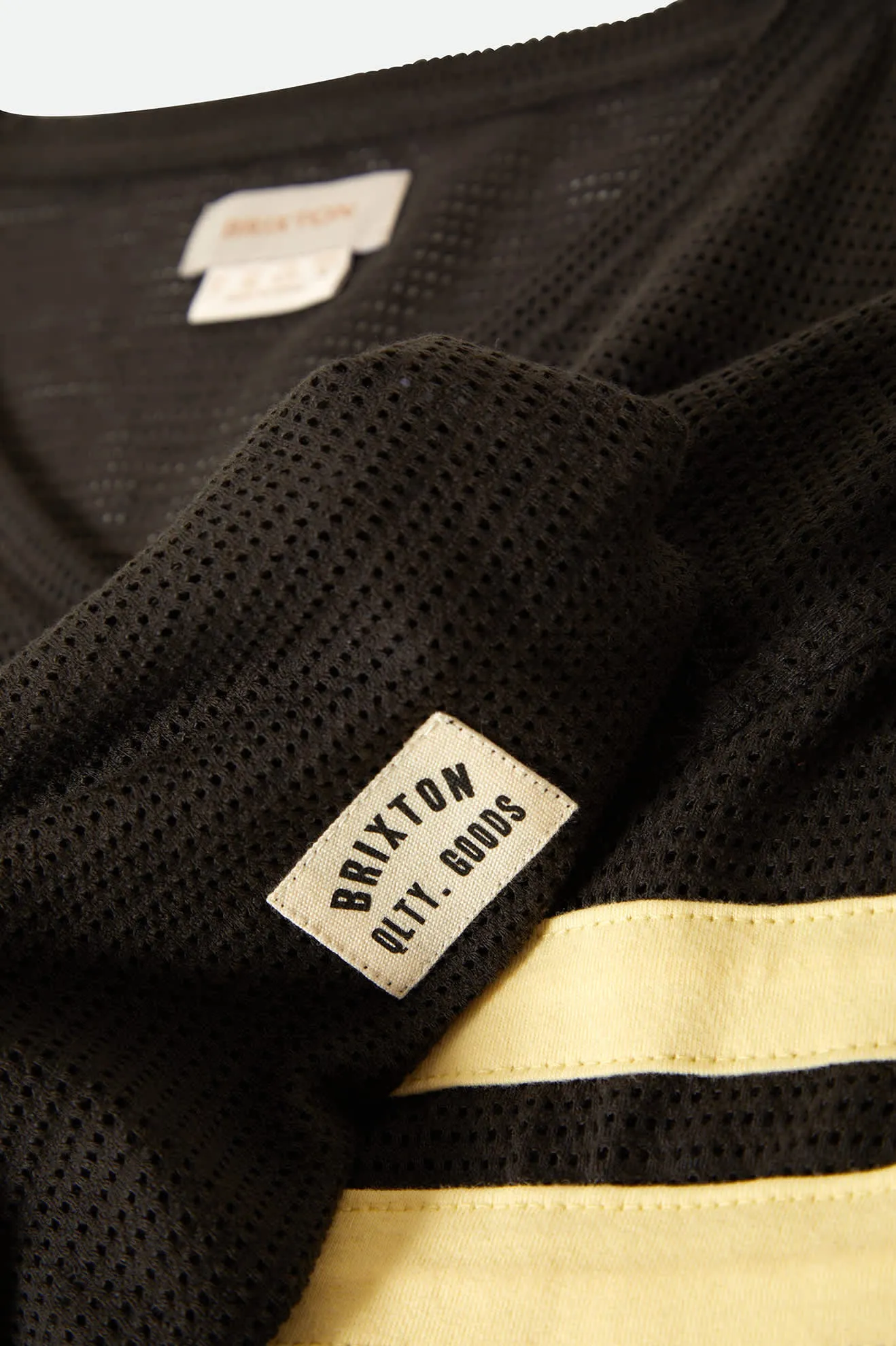 Varsity Football Mesh T-Shirt - Washed Black