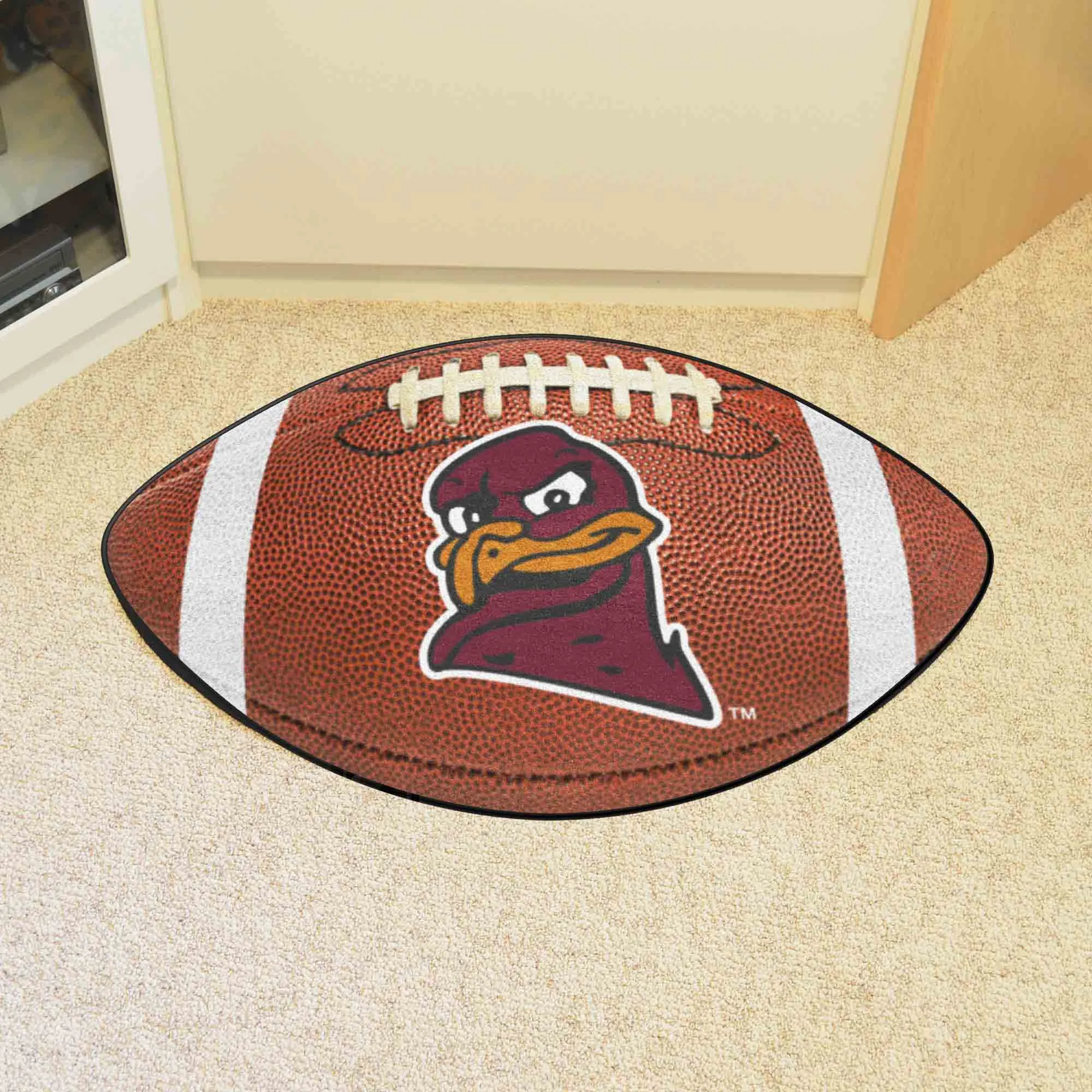 Virginia Tech Football Mat
