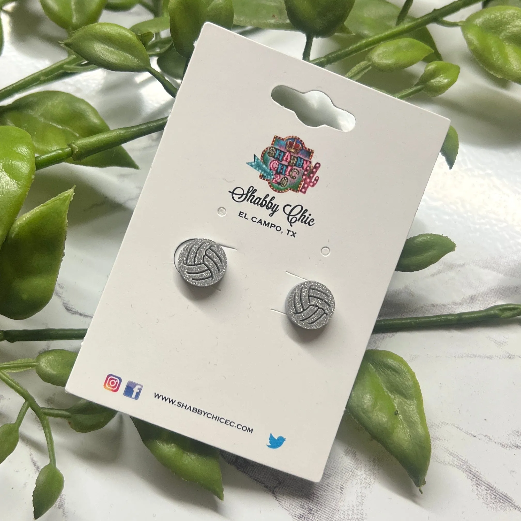 Volleyball Earrings