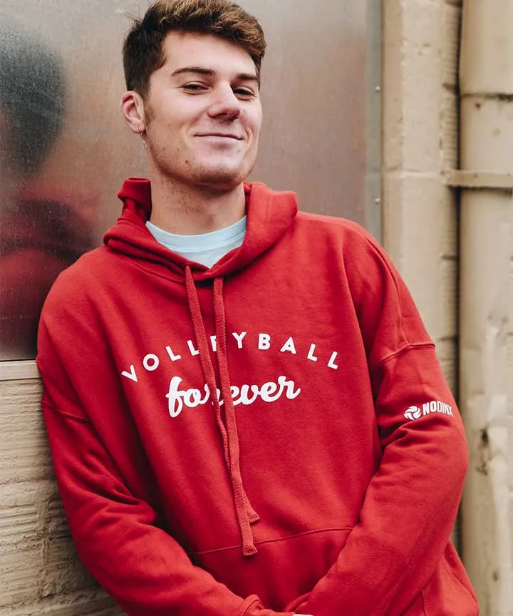 Volleyball Forever Hooded Sweatshirt