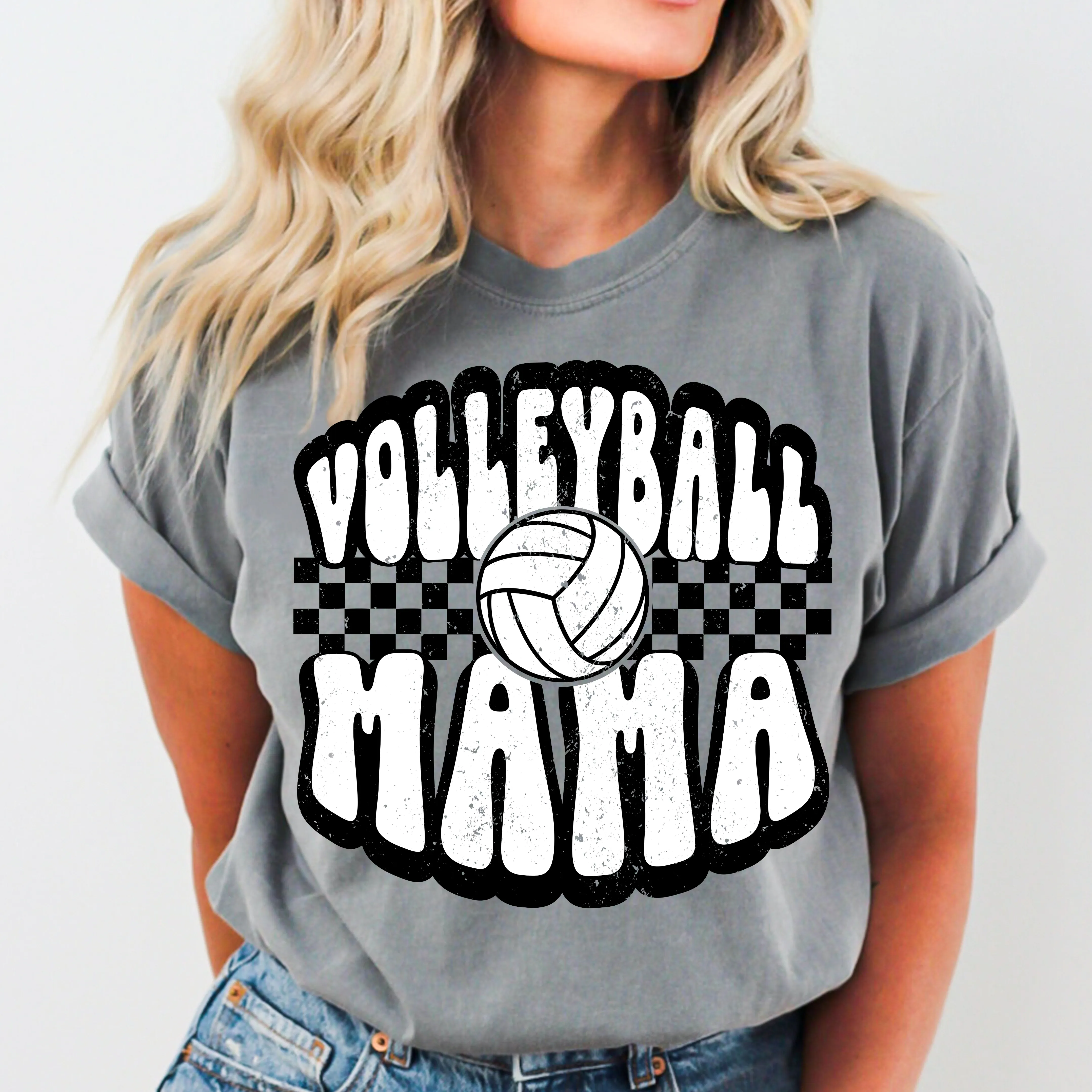 Volleyball Mama - Comfort Colors Tee