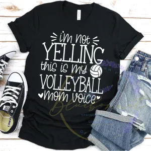 Volleyball Mom Voice