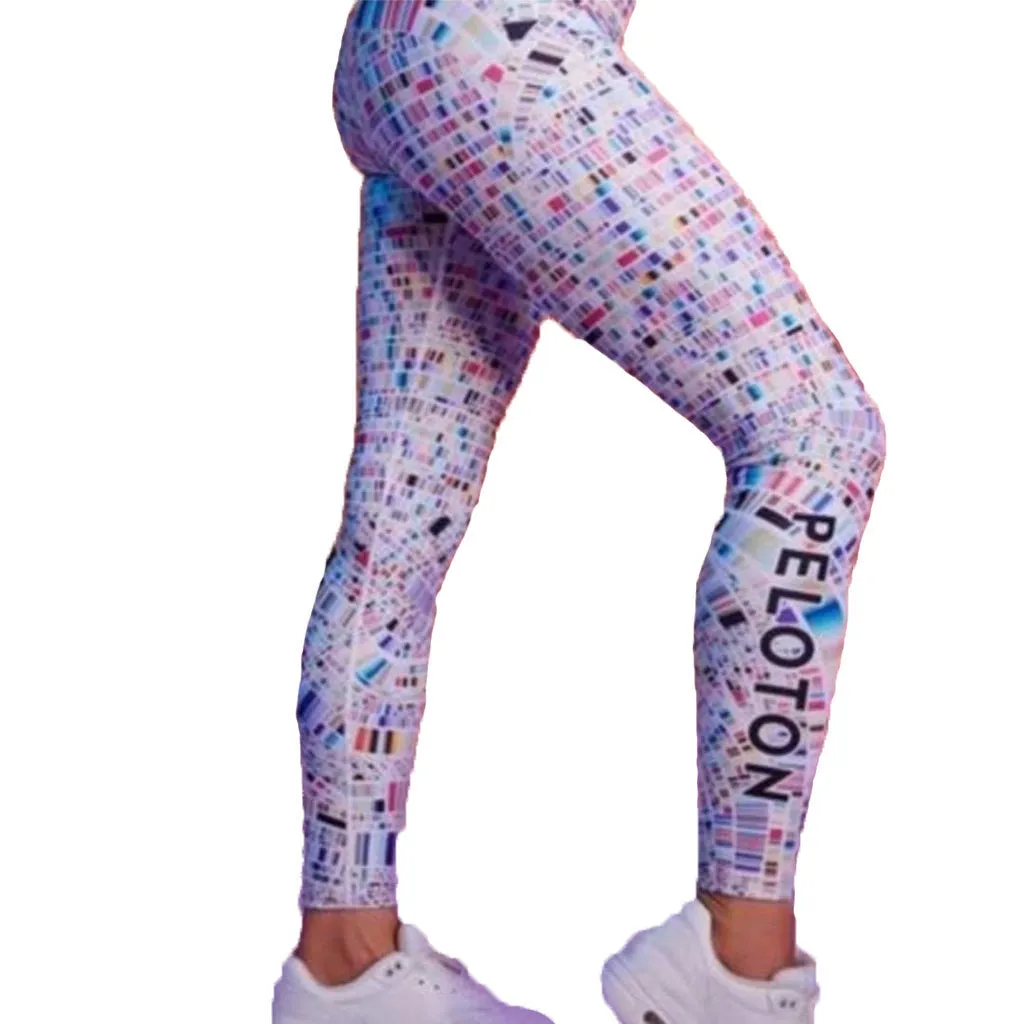 Wear It To Heart Women's Sumertime Wave High Waist Leggings $98 NWT