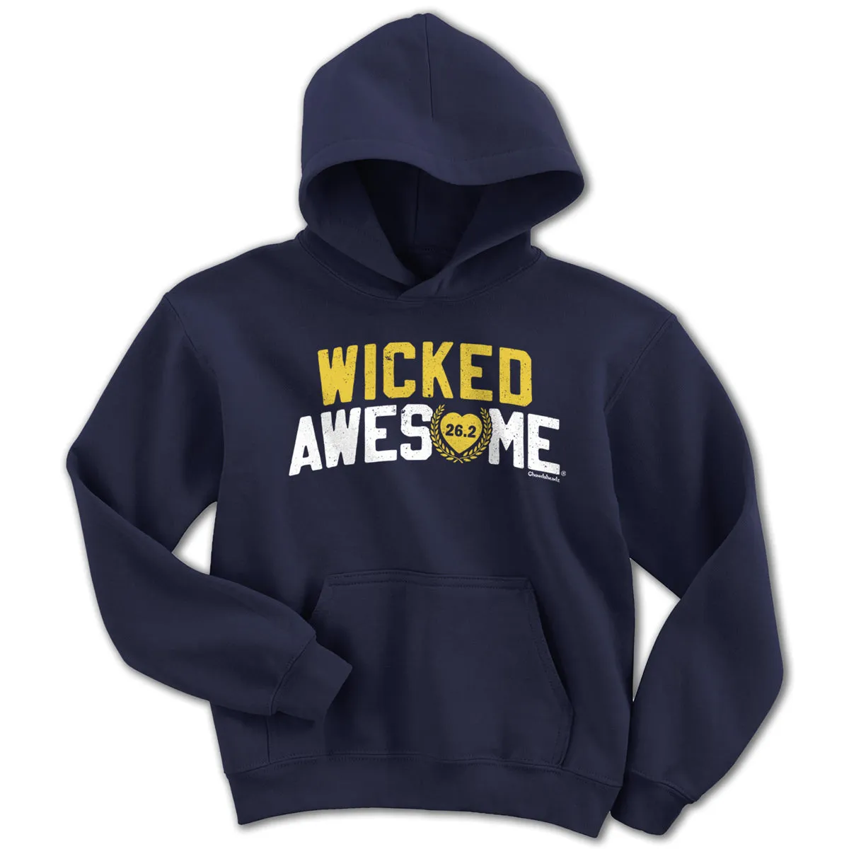 Wicked Awesome 26.2 Heart Youth Hoodie