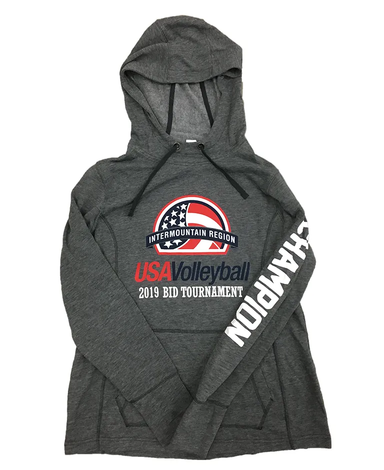 Women's Intermountain Volleyball 2019 Bid Tournament Champions Hoodie
