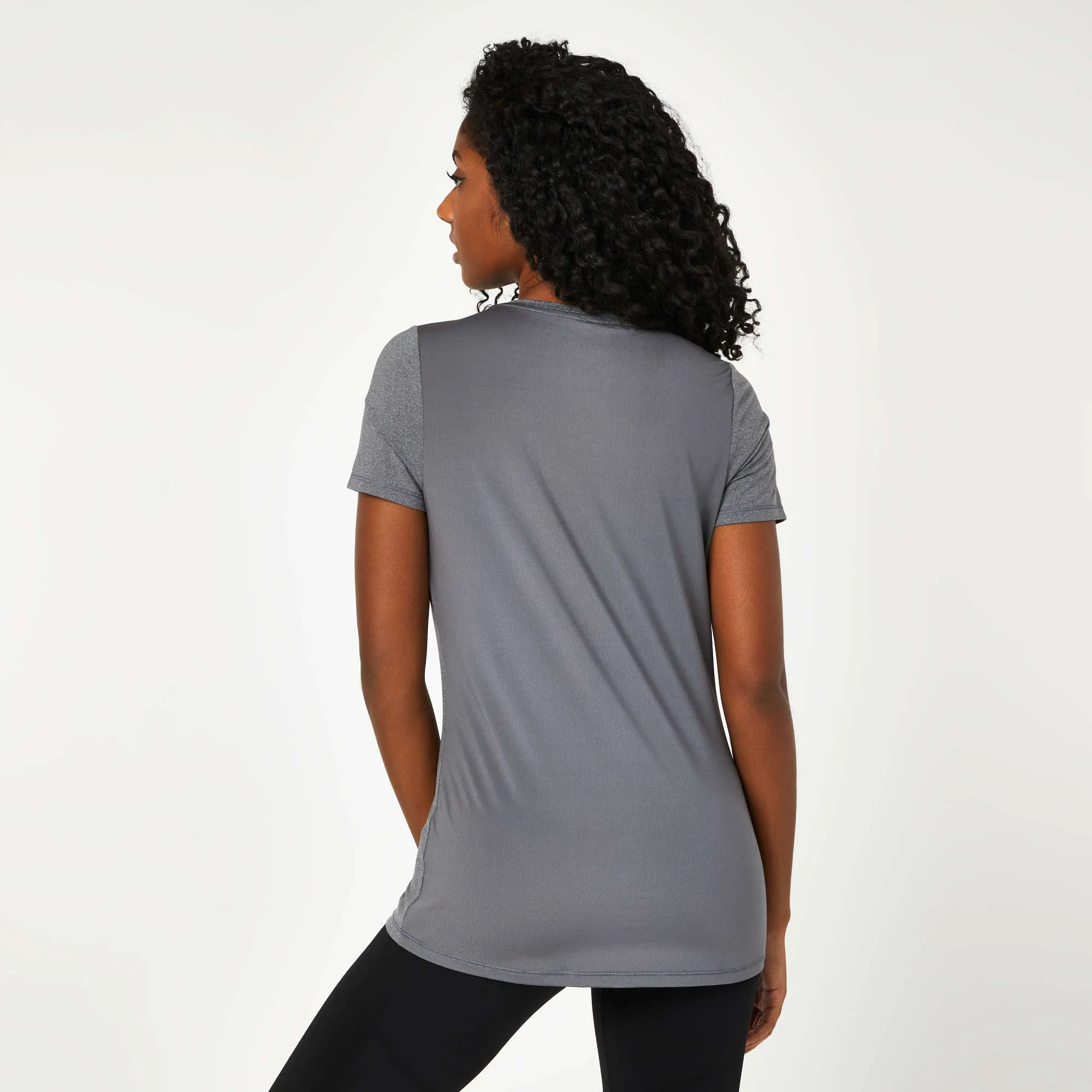 Women's V-Neck Mesh Tee