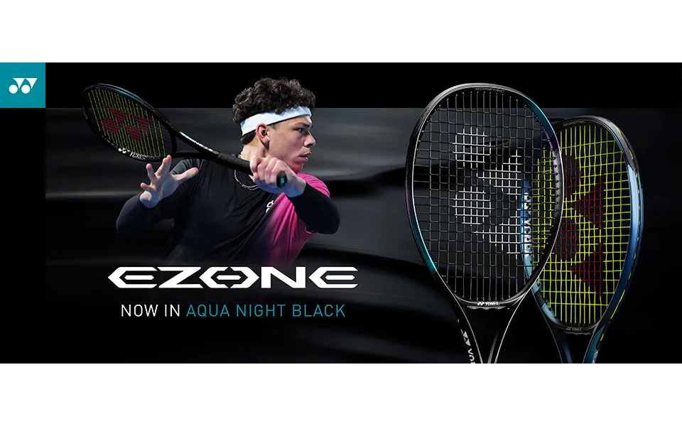 Yonex 2024 Ezone 100 Tennis Racquet - Aqua Night Black
