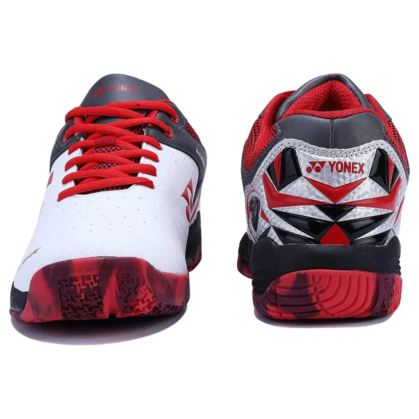 Yonex Akayu Super 6 Badminton Shoe | White/Black/Red