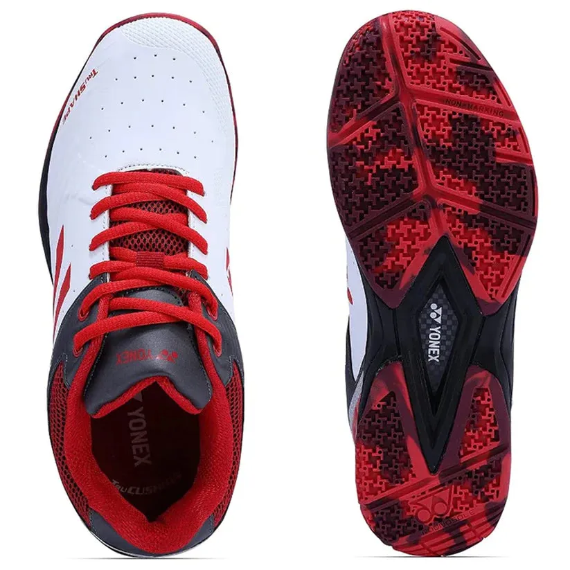 Yonex Akayu Super 6 Badminton Shoe | White/Black/Red